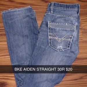 men’s straight jeans